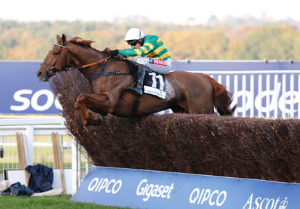 Pendra winning at Ascot in October 2015