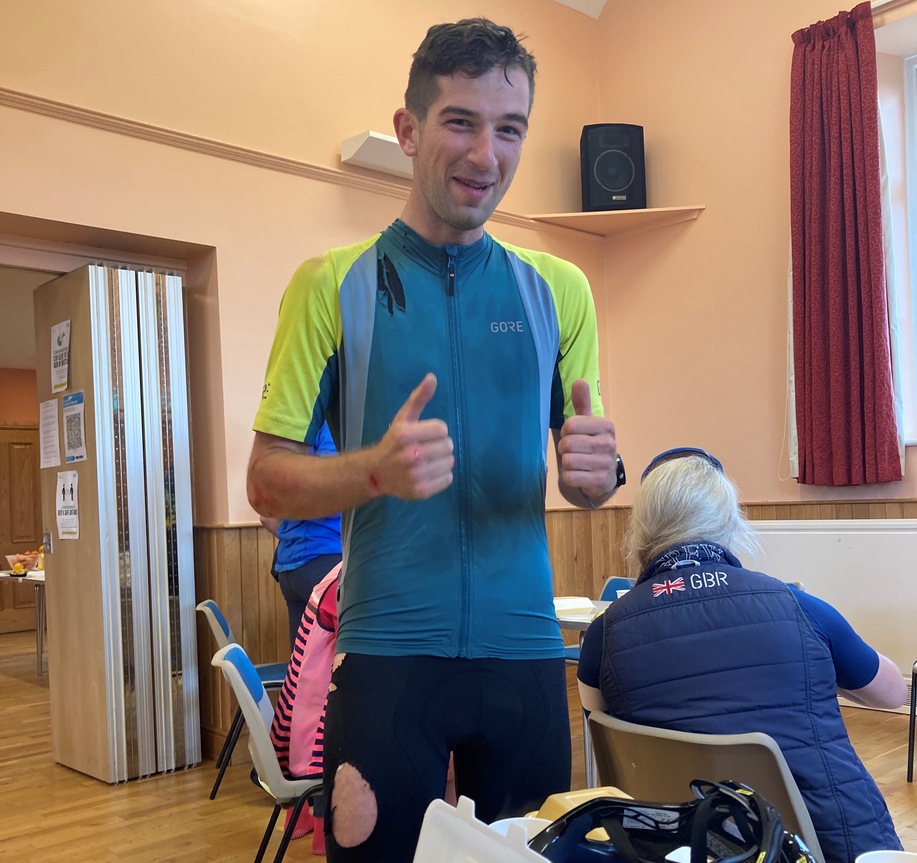 Will had a crash!!