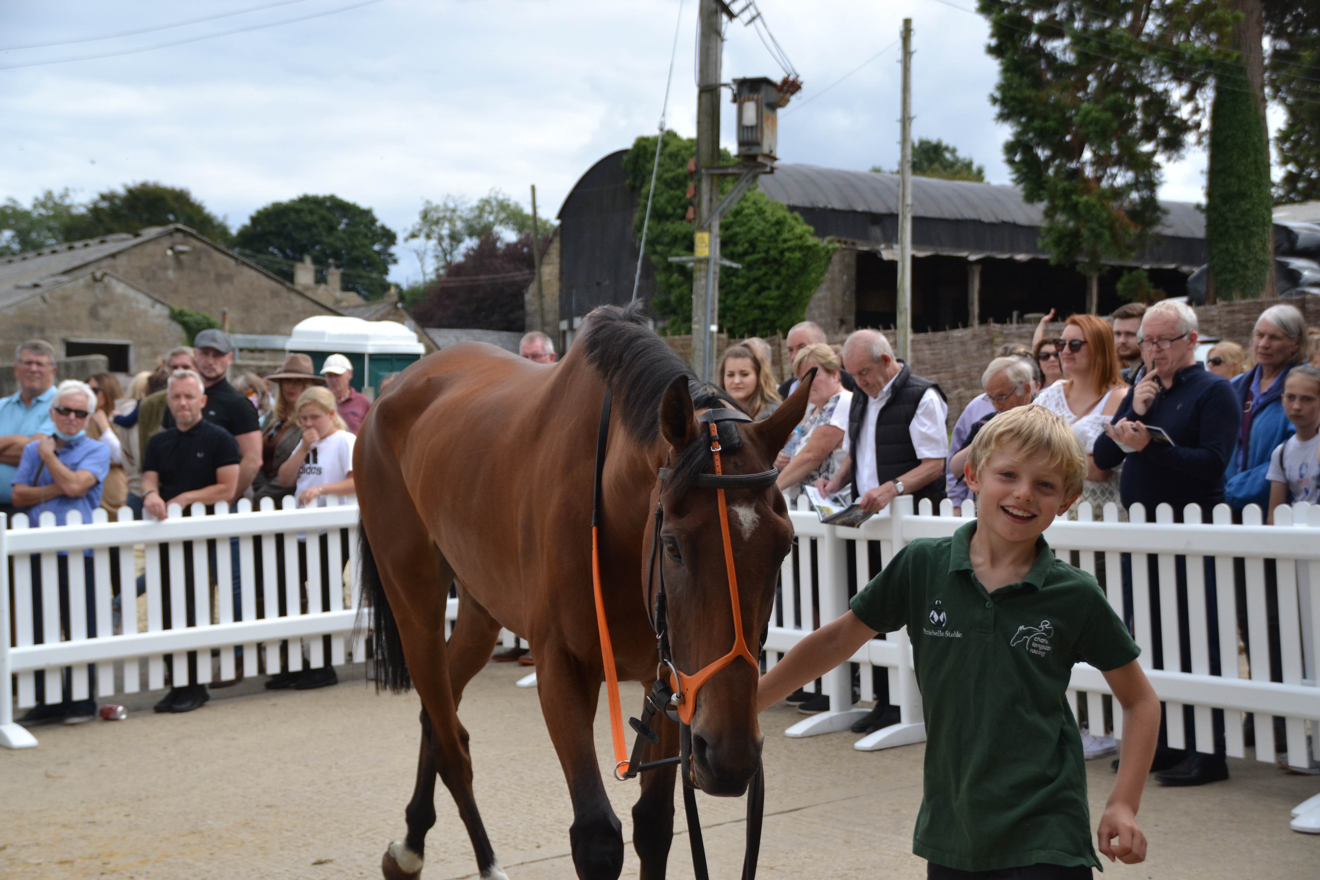 Supremely Lucky and Harry Longsdon