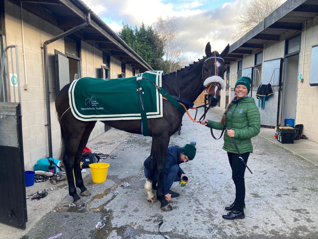 Pre race pedicure for Tea For Free