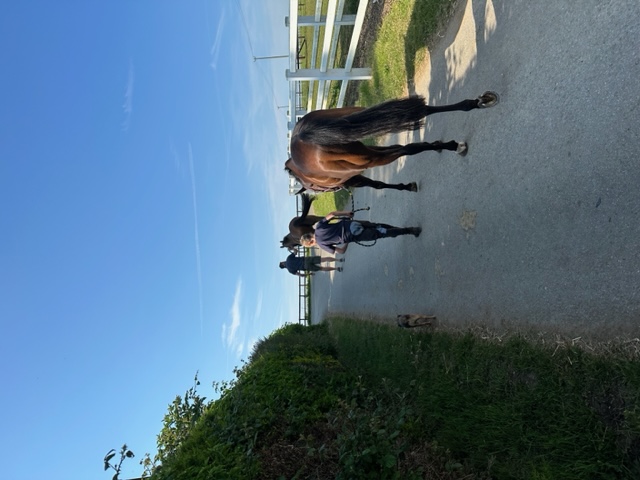 And off to the field...