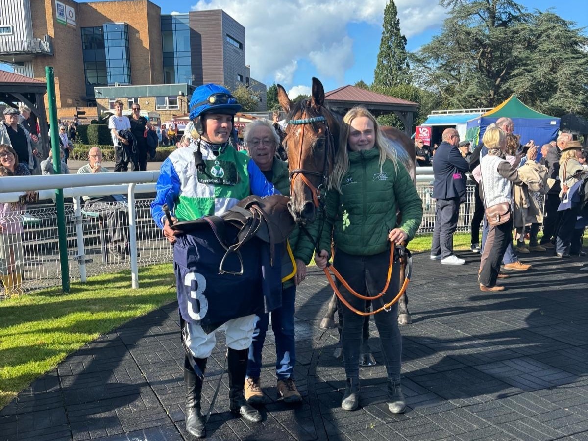 Midnight Jewel after winning at Fontwell