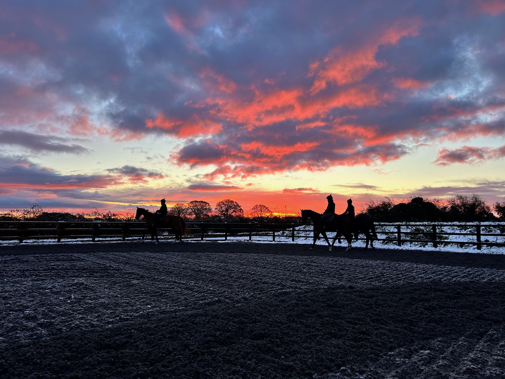 The most beautiful sunrise yesterday morning