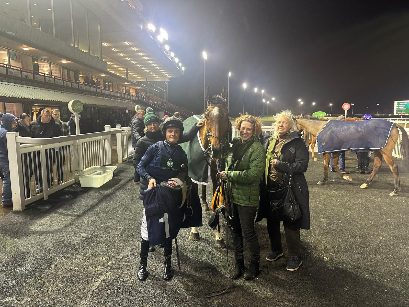 Parramount in the winner's enclosure! 