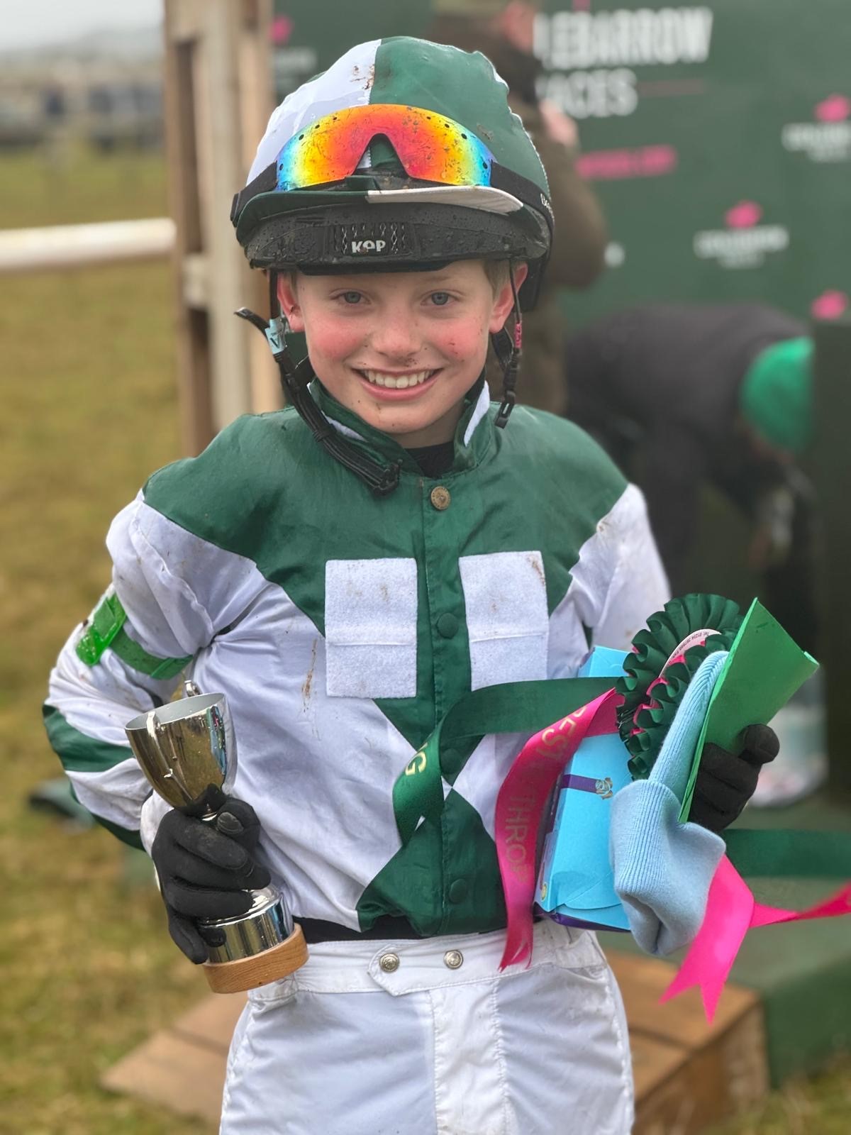 A very happy Harry Longsdon!