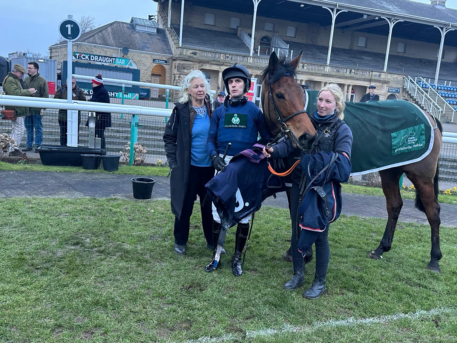 Imperial Jade winning at Doncaster