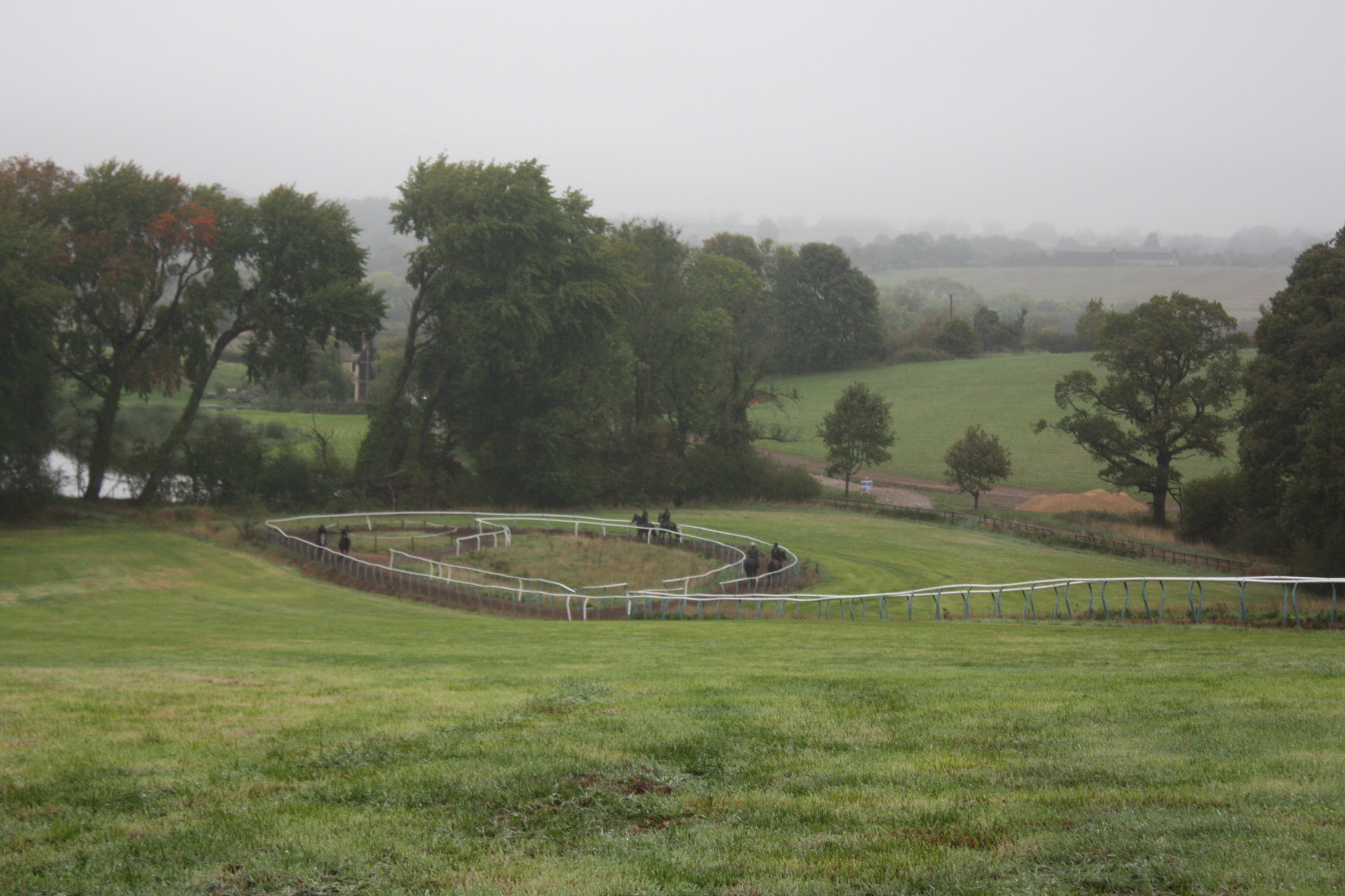 A very rainy day here at Hull Farm