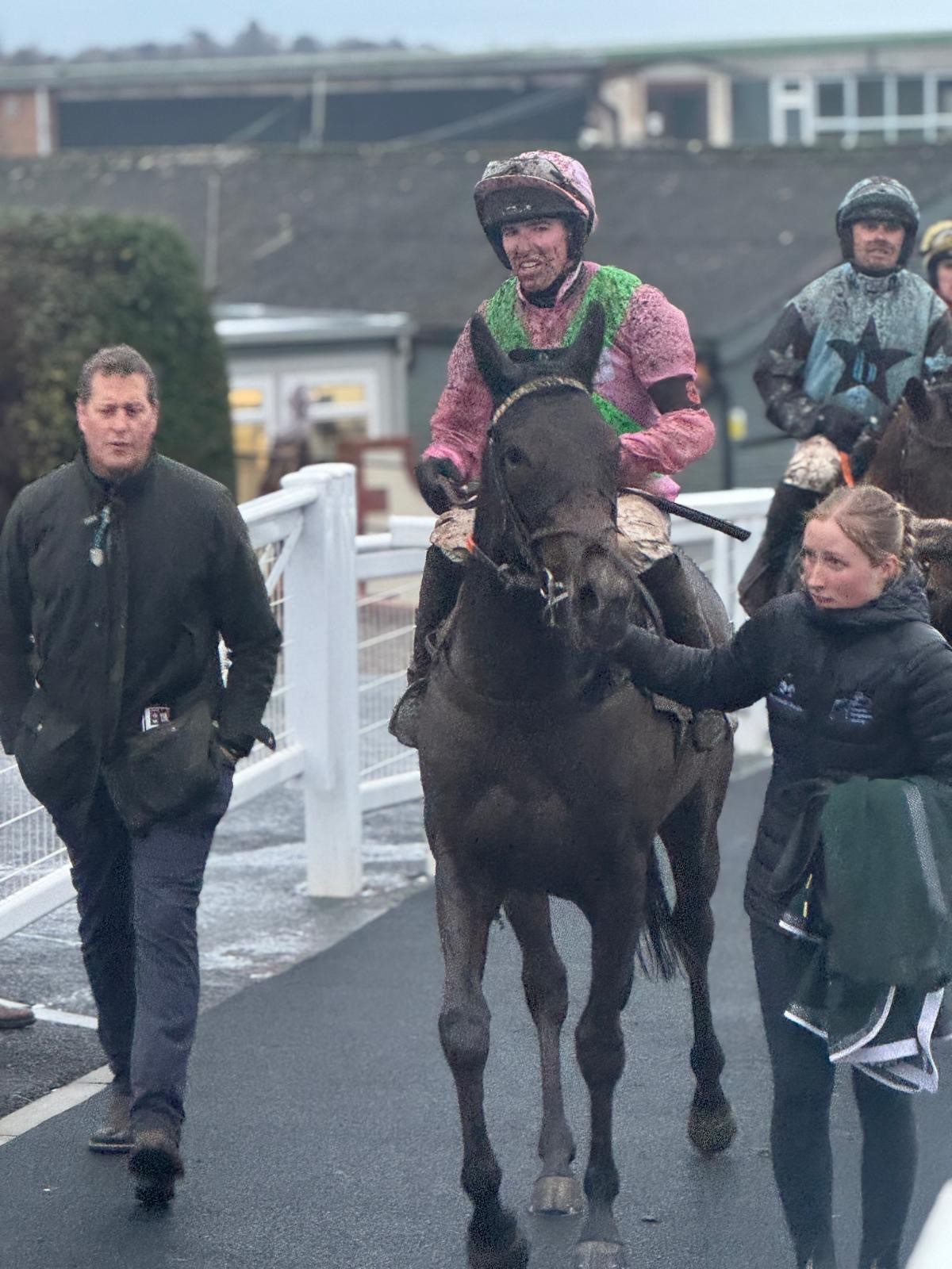 Graecia in muddy conditions!