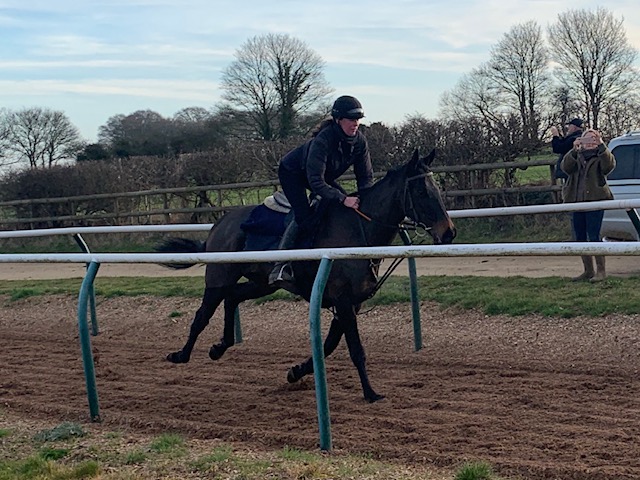 Freethinker with Camilla in background