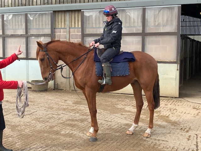 Stan sat on for the first time today