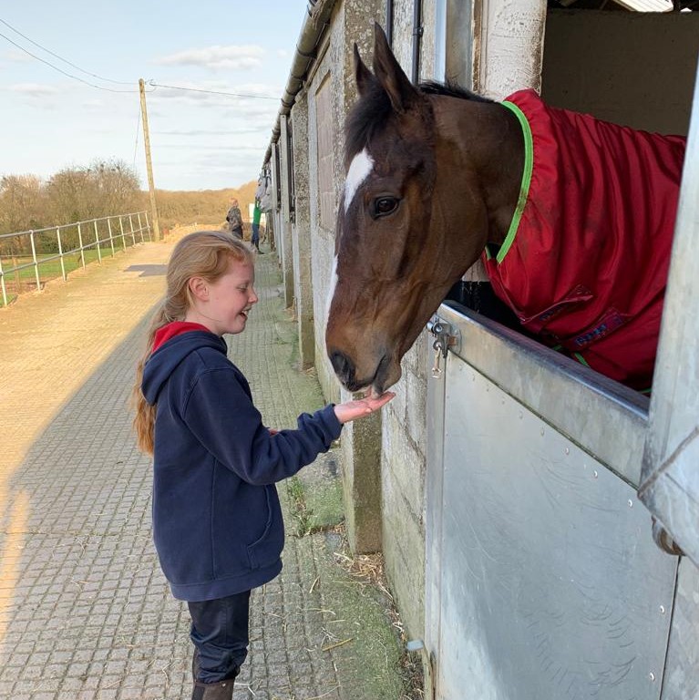 Little Bruce getting some attention!