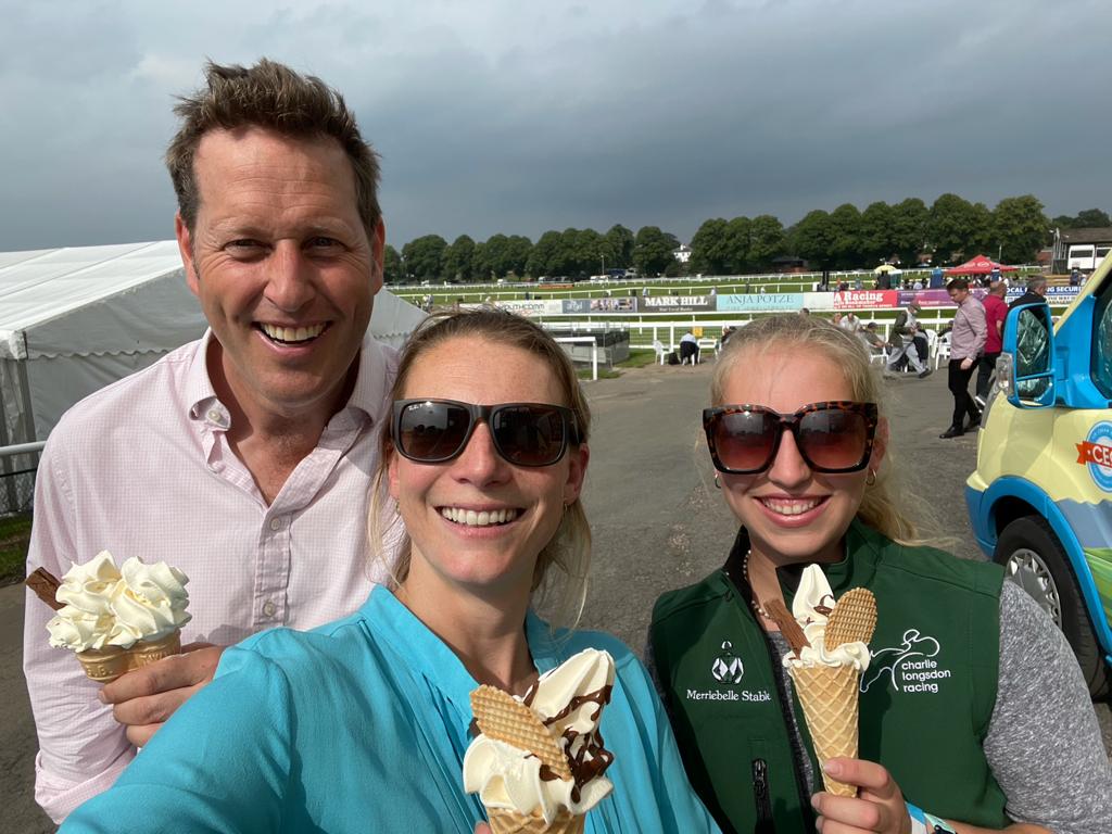 Team Ice Cream in the Sun at Worcester