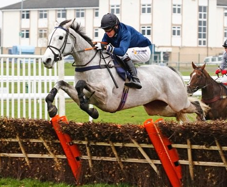 Snow Leopardess winning at Doncaster